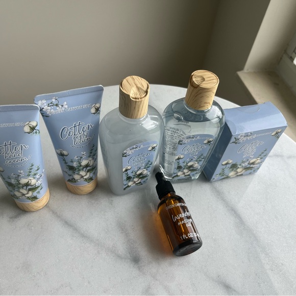 Green Canyon Spa 6pcs Cotton Lotion,Shower Gel,Bubble&Salt Bath,Hand Cream&Oil - Picture 5 of 6